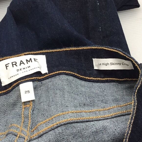 Frame Le High Ankle Skinny Jeans in Dame (UC4) - Picture 7 of 7